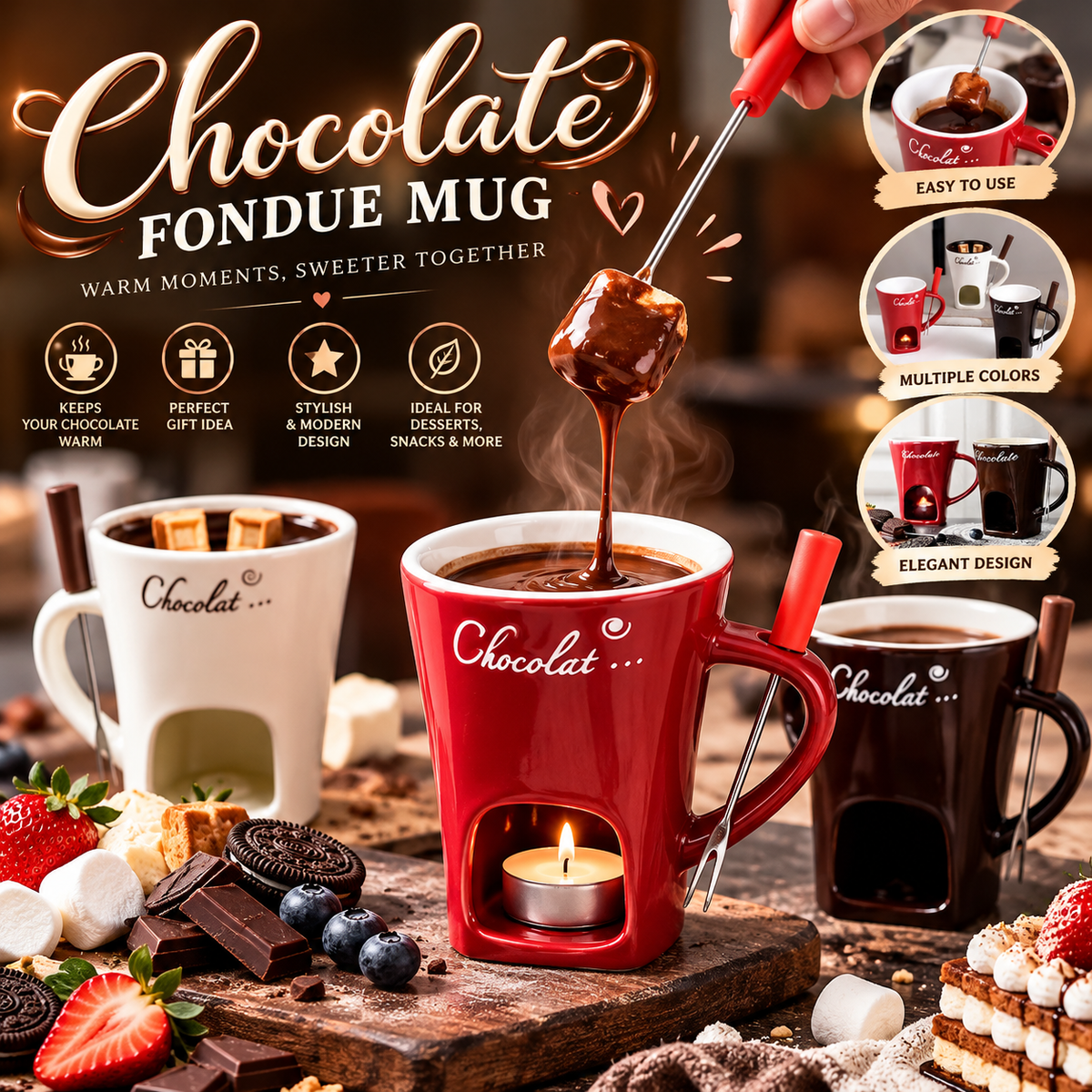 Personalized Fondue Experience at Home